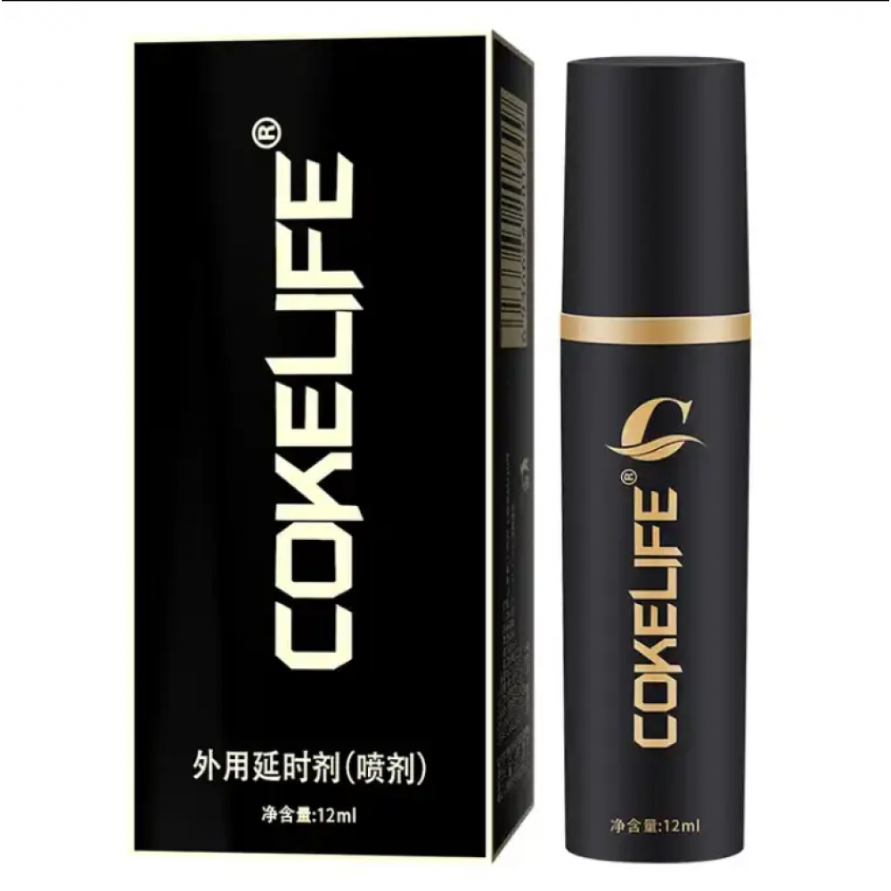Спрей пролонгатор Cokelife black for men