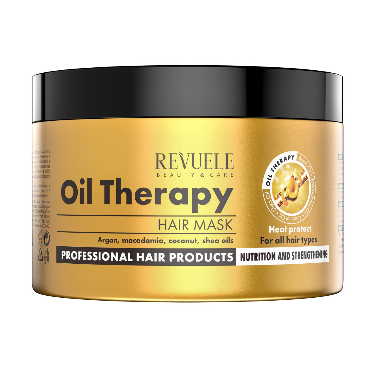 Маска для сухого та пошкодженого волосся Revuele Professional Oil Therapy Hair Mask 500 мл