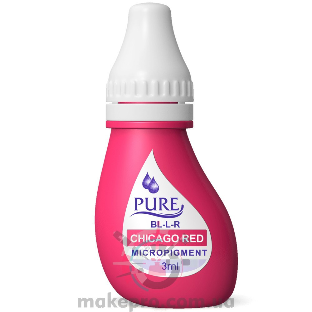 3мл. Pure Chicago Red Pigment Biotouch/Чикаго червоний [До 01.08.2025], фото 1