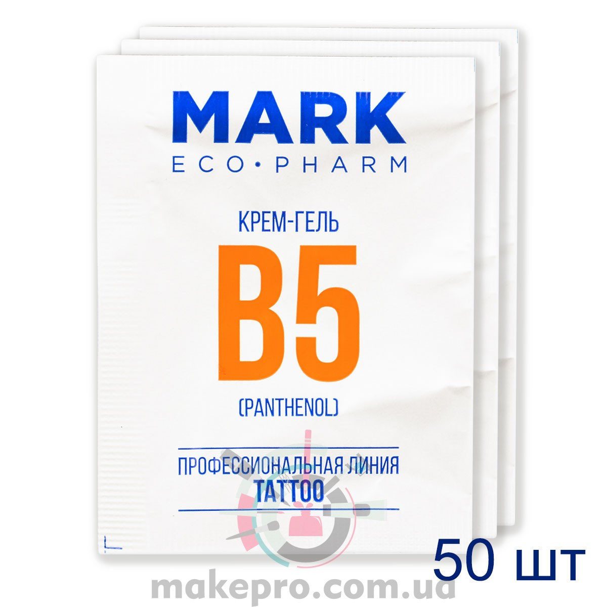 5 ml Крем-гель Mark EcoPharm B5 (пантенол)- 50 шт (коробка)