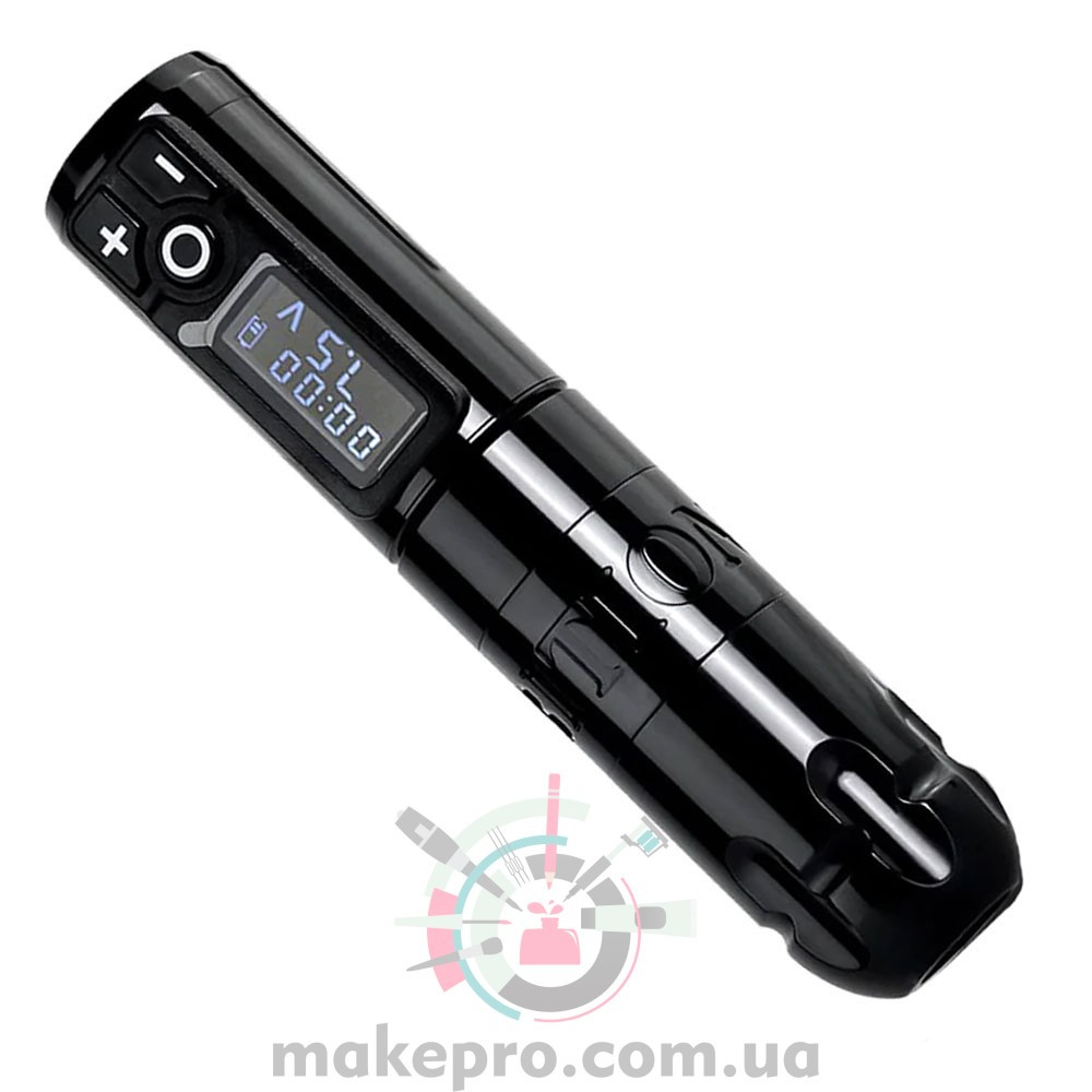 Бездротова тату машинка Ambition Soldier Tattoo Machine 4.2 mm (polish black), фото 1
