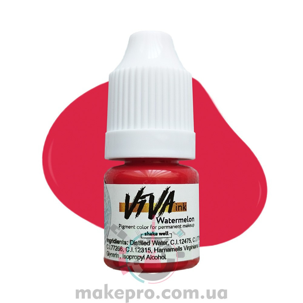 4 ml Пігмент Viva ink Lips №12 "Watermelon", фото 1