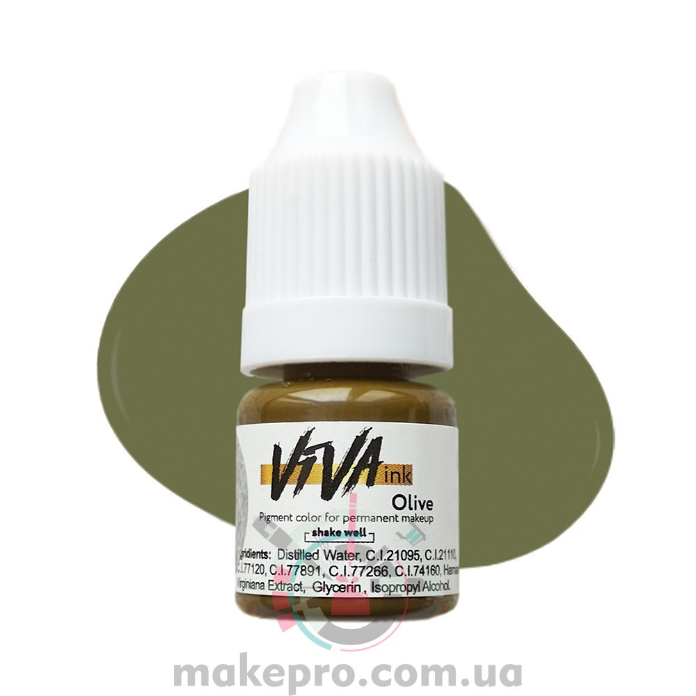 4 ml Пігмент Viva ink Corrector №2 "Olive", фото 1