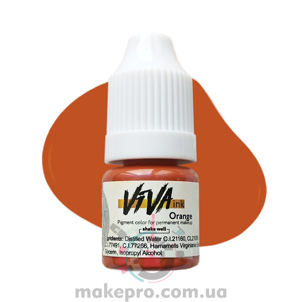 4 ml Пігмент Viva ink Corrector №1 "Orange", фото 1