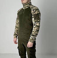 Убакс піксель ЗСУ флісовий, убокс піксель, бойова рубашка на флісі