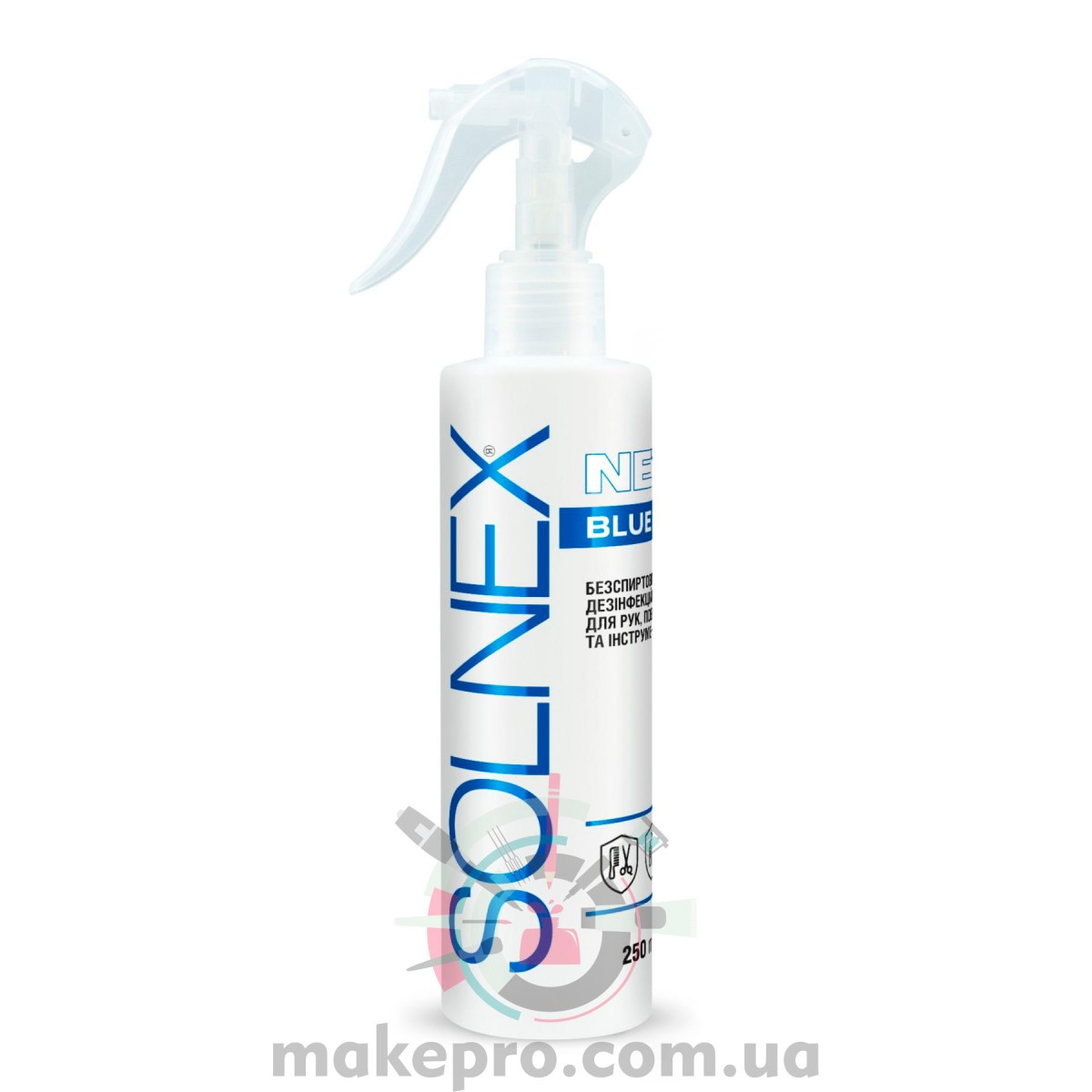 Антисептик SOLNEX БЛЮ ЛАЙН ЛОНГ, 250 мл