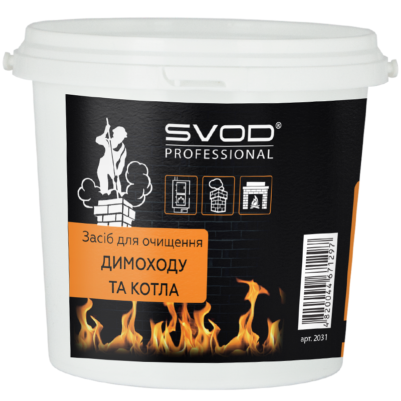 Засіб для очищення димоходу і котла, 1 кг SVOD Professional