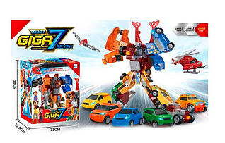 Трансформер 528 (18/2) "Гіга 7", 7 машин, в коробці