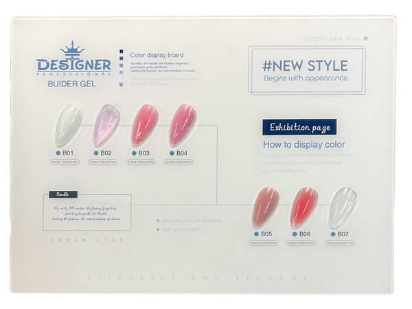 Моделювальний гель Builder Gel 30 мл, Дизайнер для нарощування та зміцнення нігтів, фото 1
