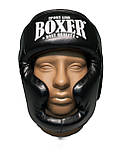 Шолом  тренувальний з повним захистом (L ) шкірвініл Boxer Sport Line, фото 4