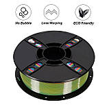 Пластик філамент для 3Д-друку KINGROON Silk PLA  Rainbow Candy (B01889), Classic Spool, 1.75мм, 1кг, 200-220°C, Чергуються кольори, фото 4