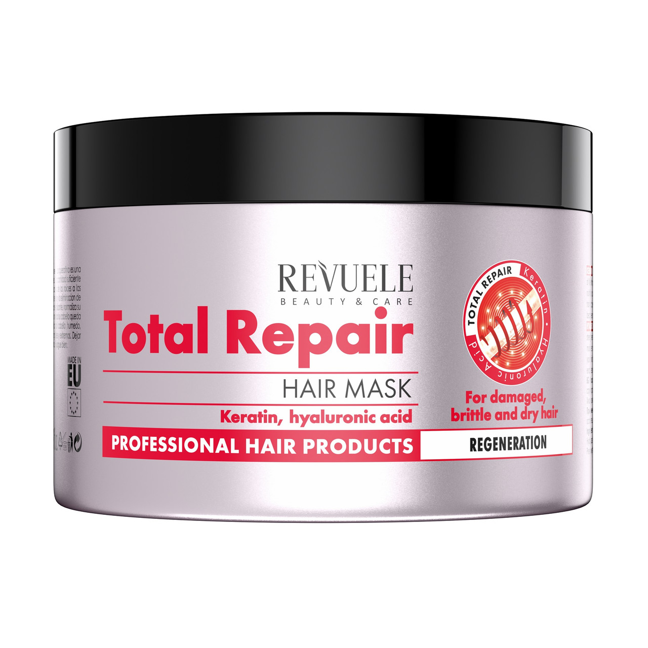 Маска для пошкодженого, ламкого та сухого волосся Revuele Total Repair Professional Hair Mask 500 мл