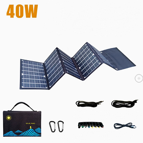 Складна сонячна панель PowerMe PRO Solar Charger 60W