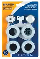 Монтажный комплект футорок к секционным радиаторам Marek 1"х3/4" (25) (KT34)