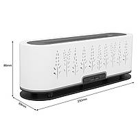 Ультразвуковий зволожувач аромадифузор 3-в-1 Doctor-101 Harvest shine з LED нічником на 7 кольорів Білий, фото 11