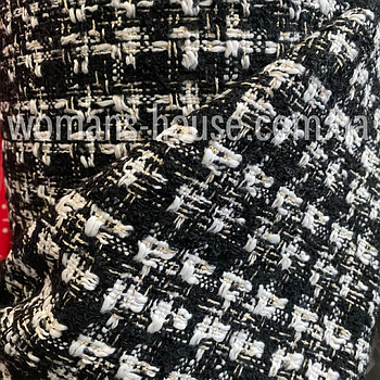 Твідова тканина (костюмна) щільна Чорний