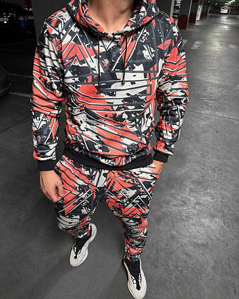 Теплий спортивний костюм худі+штани чоловічий, фото 1