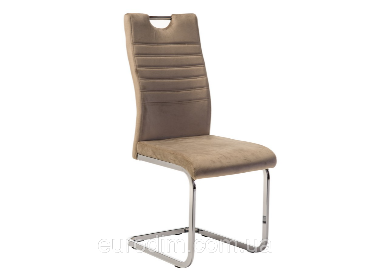 Стілець S-120 капучино велюр