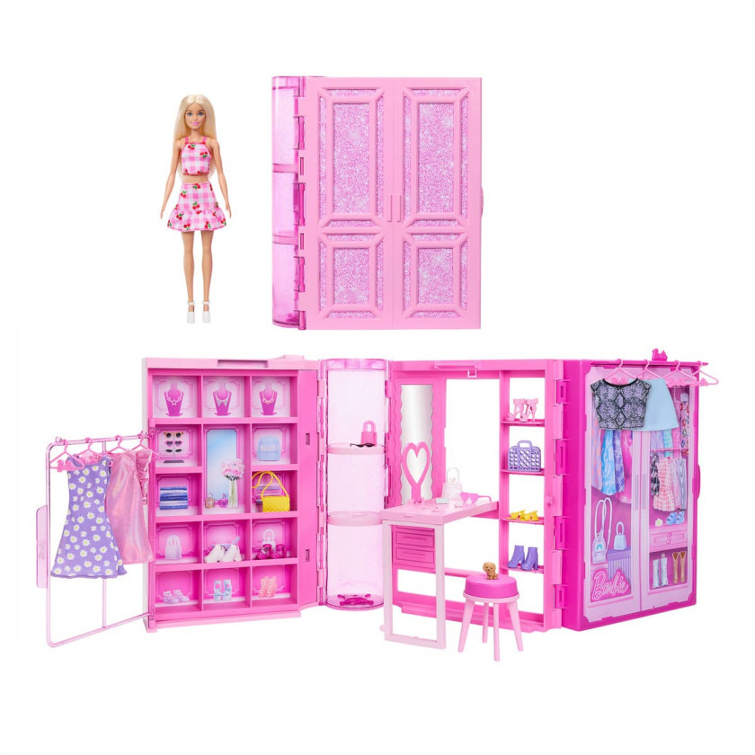 Набір Стильна гардеробна шафа для Барбі Barbie Dream Closet Toy Playset