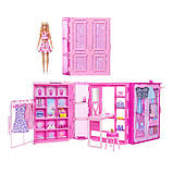 Набір Стильна гардеробна шафа для Барбі Barbie Dream Closet Toy Playset, фото 3
