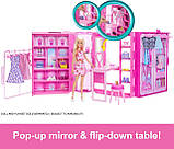 Набір Стильна гардеробна шафа для Барбі Barbie Dream Closet Toy Playset, фото 4