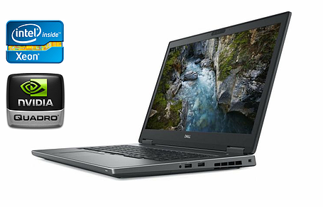Ноутбук Dell Precision 7740/ 17.3" (1920x1080)/ Xeon E-2276M/ 64 GB RAM/ 512 GB SSD/ Quadro RTX 4000 8GB, фото 1