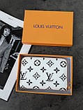 Гаманець Louis Vuitton жіночий білий Луї віттон з коробкою, фото 3