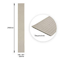 Панель-рейка в рулоні 2900х350х6мм Світле дерево SW-00002066, фото 3