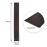 Панель-рейка в рулоні 2900х350х6мм Чорний SW-00002070, фото 3