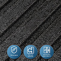 Панель-рейка в рулоні 2900х350х6мм Чорний SW-00002070, фото 4