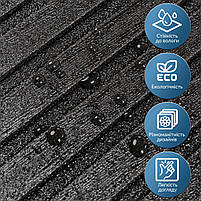 Панель-рейка в рулоні 2900х350х6мм Чорний SW-00002070, фото 5