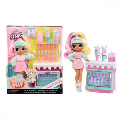 Набір з лялькою L.O.L. Surprise! серії O.M.G. Цукерка LOL Surprise OMG Candylicious Sprinkles Shop, фото 1