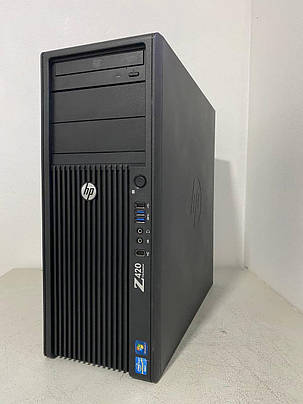 Б/в Робоча станція HP Z420 MT| Xeon E5-2680| 64 GB RAM| 240 GB SSD + 500 GB HDD| FirePro V5900 2GB, фото 1