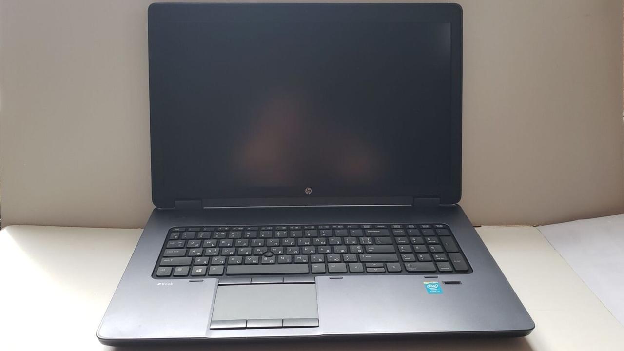 Б/в Ноутбук HP ZBook 17 G1 17.3" 1920x1080| Core i7-4700MQ| 16 GB RAM| 480 GB SSD + 500 GB HDD| Quadro K610M 1GB