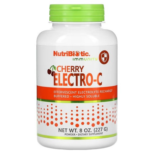 NutriBiotic Electro-C Powder 227 g, Лимон, фото 1