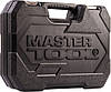 Набор насадок торцевых MASTERTOOL CrV 1/2" 10-32 мм трещотка 72Т 21 шт кейс 78-4021, фото 11