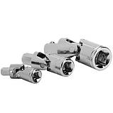 Набір карданних шарнірів 1/2 1/4 3/8 для торцевих головок, CR-V, фото 4