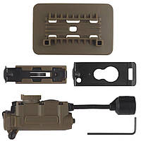 Тактичний Ліхтарик на каску, одяг LT-11 Coyote MPLS 5 LED + IFF-маяк