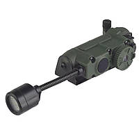 Ліхтар на каску, одяг тактичний LT-11 Зелений MPLS 5 LED + IFF-маячок