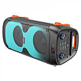 Bluetooth Speaker & 2 Microphones — Hoco BS53 Manhattan — Black, фото 6