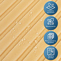 Панель-рейка в рулоні жовто-пісочний 2900*350*6мм (D) SW-00002071, фото 5