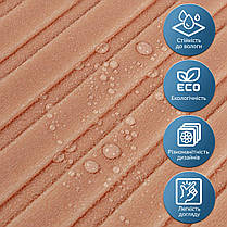 Панель-рейка в рулоні пудра 2900*350*6мм (D) SW-00002074, фото 5