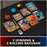 Набор 6 бакуган BAKUGAN Ultimate Special Attack Dragonoids, Nillious, Mantid and Octogan, фото 5