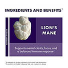 Їжовик гребінчастий Host Defense Lion's Mane 30 Capsules, фото 5
