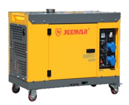 Генератор дизель JM15000TD 12KW (однофазний + свічка накала) безшумний ТАТА