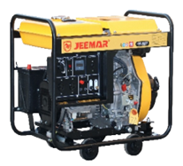 Генератор дизель JM18000E 15KW (однофазний + свічка накала) ТАТА