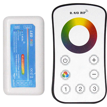Контролер LED RGB RF 18A 2.4G DC12-24V з сенсорним пультом