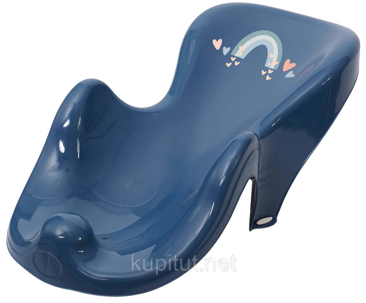 Гірка дитяча для купання антиковзка METEO navy