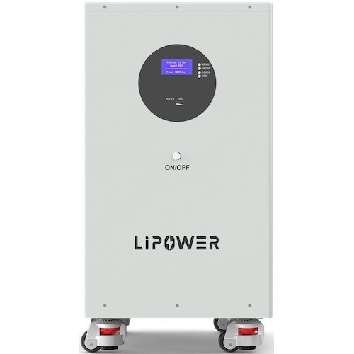Акумулятор підлоговий LIPOWER LiFePO4 BT512400-СО153 20kWh