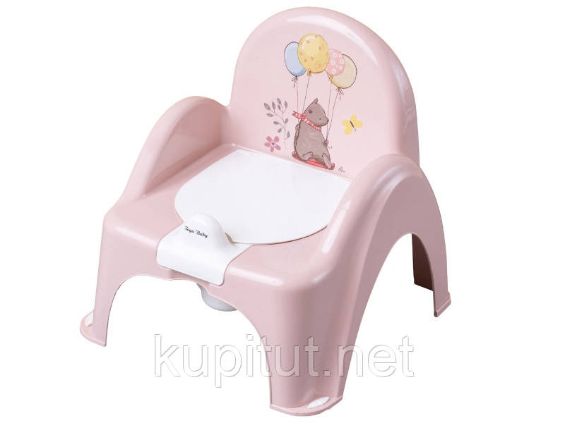 Горщик-стілець дитячий FOREST FAIRYTALE light pink